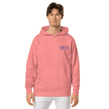 Load image into Gallery viewer, EVR J'S - Unisex pigment-dyed hoodie - 1337 Elite Apparel