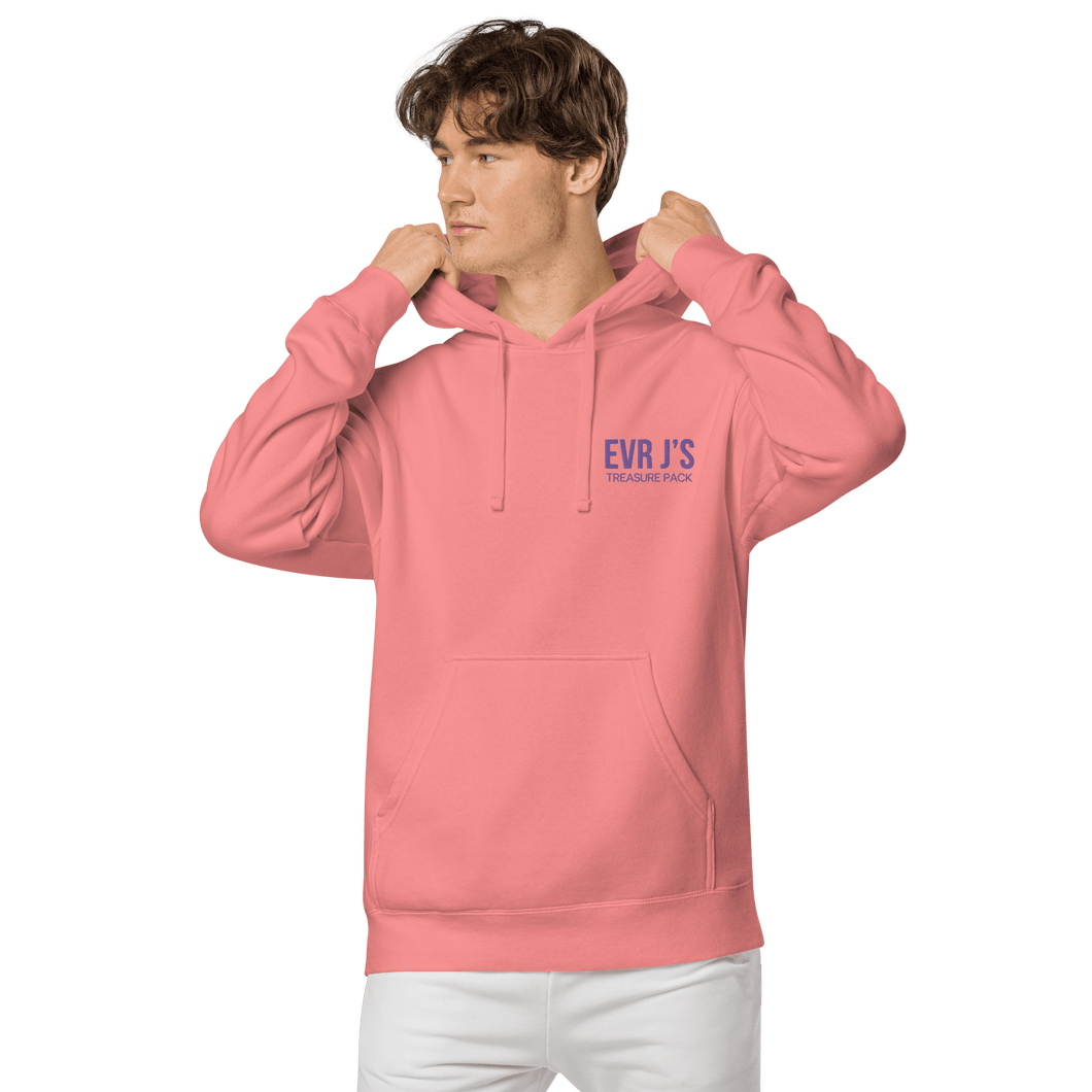 EVR J'S - Unisex pigment-dyed hoodie - 1337 Elite Apparel